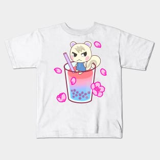 Marshal bubble tea Kids T-Shirt